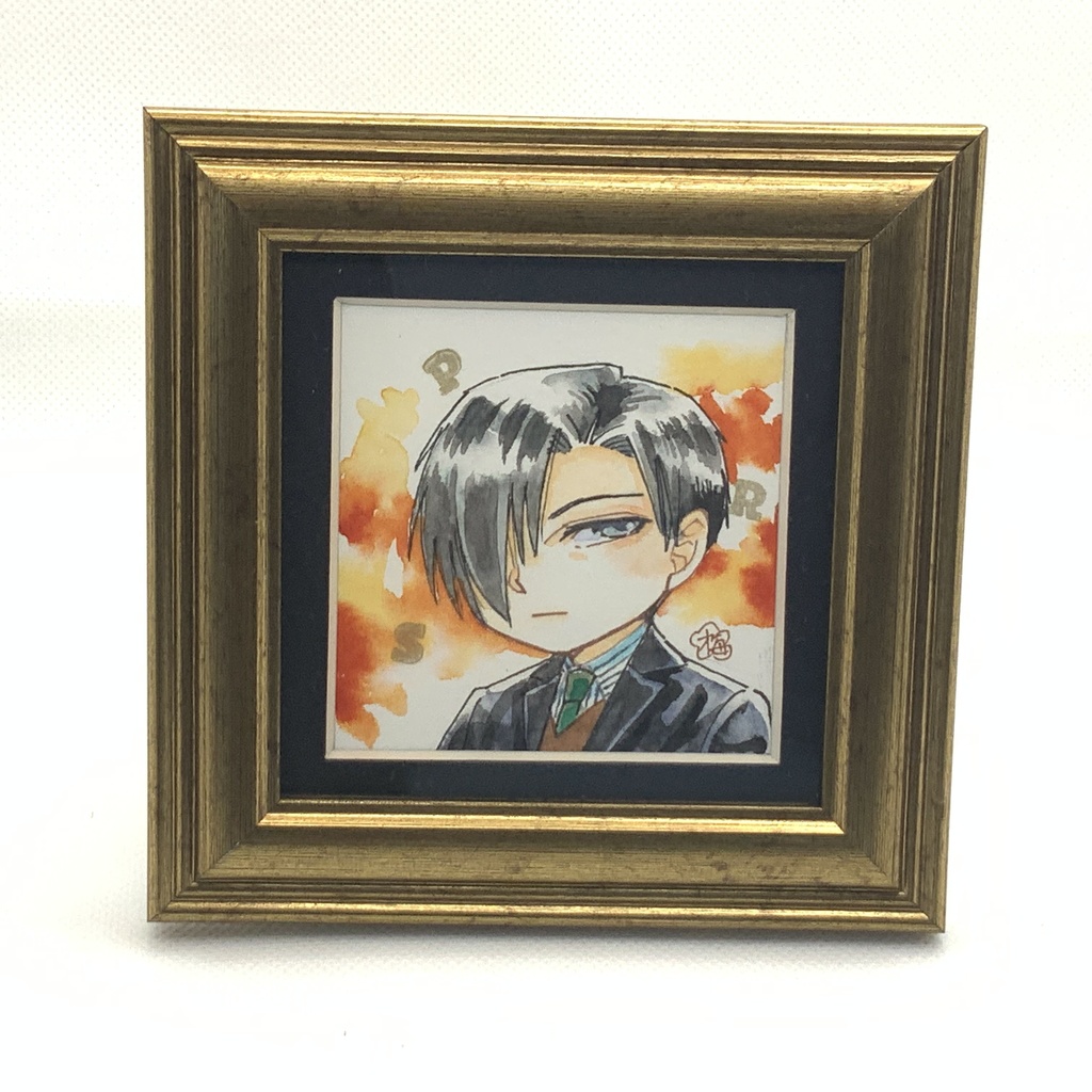 GHキャラクターミニ水彩額/林興徐(リンさん)