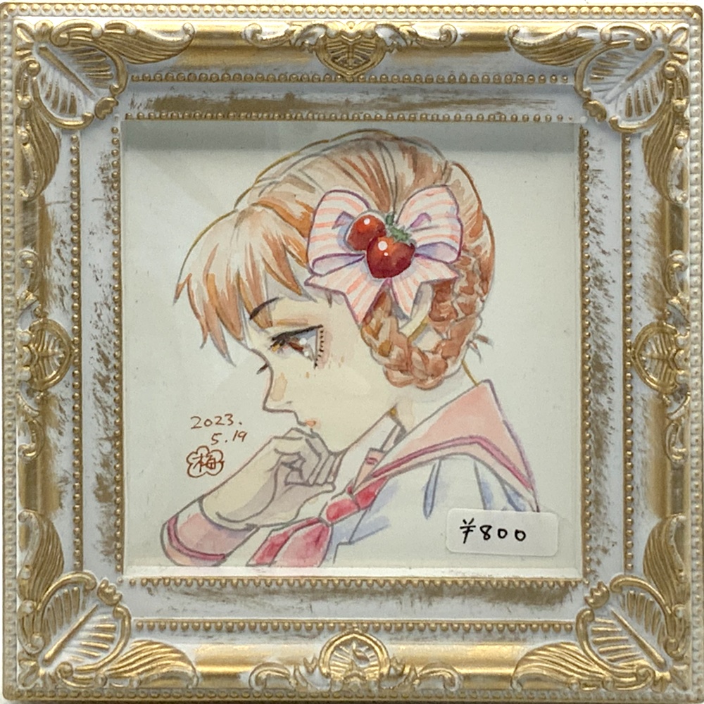 関西コミティア72持ち込み水彩原画等