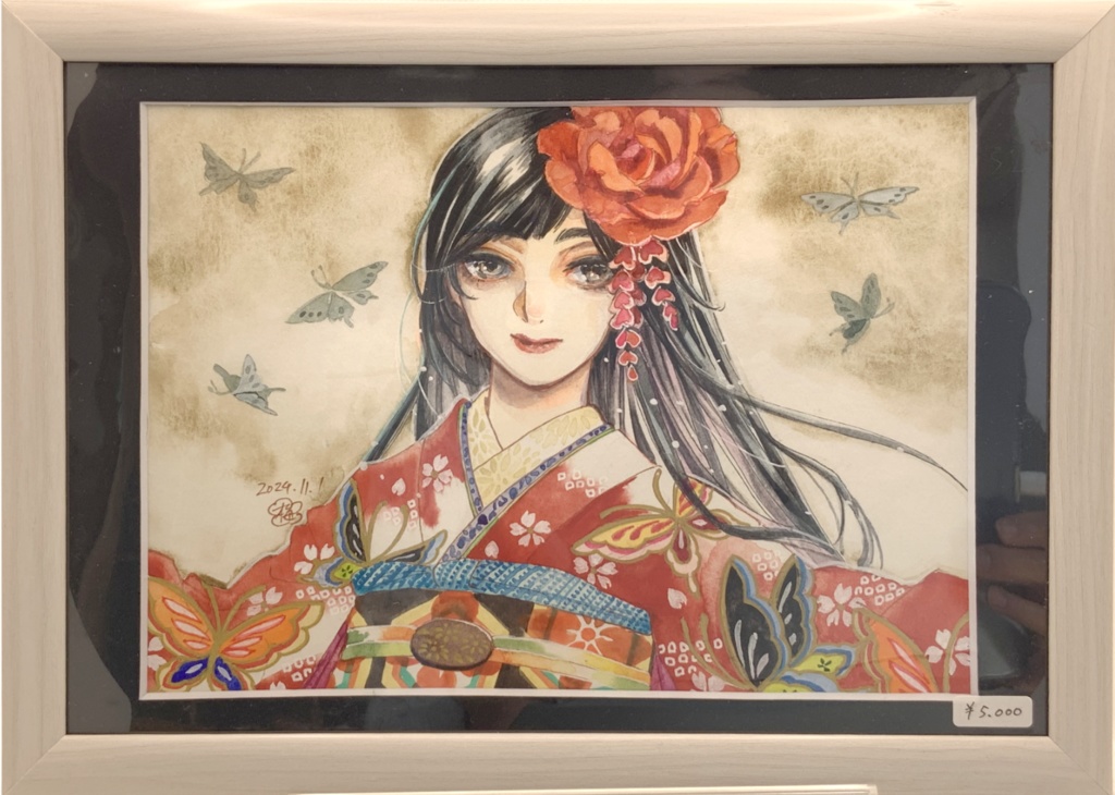 関西コミティア72持ち込み水彩原画等