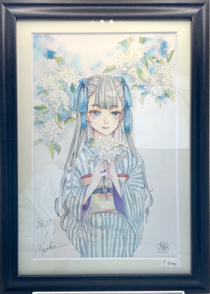 関西コミティア72持ち込み水彩原画等