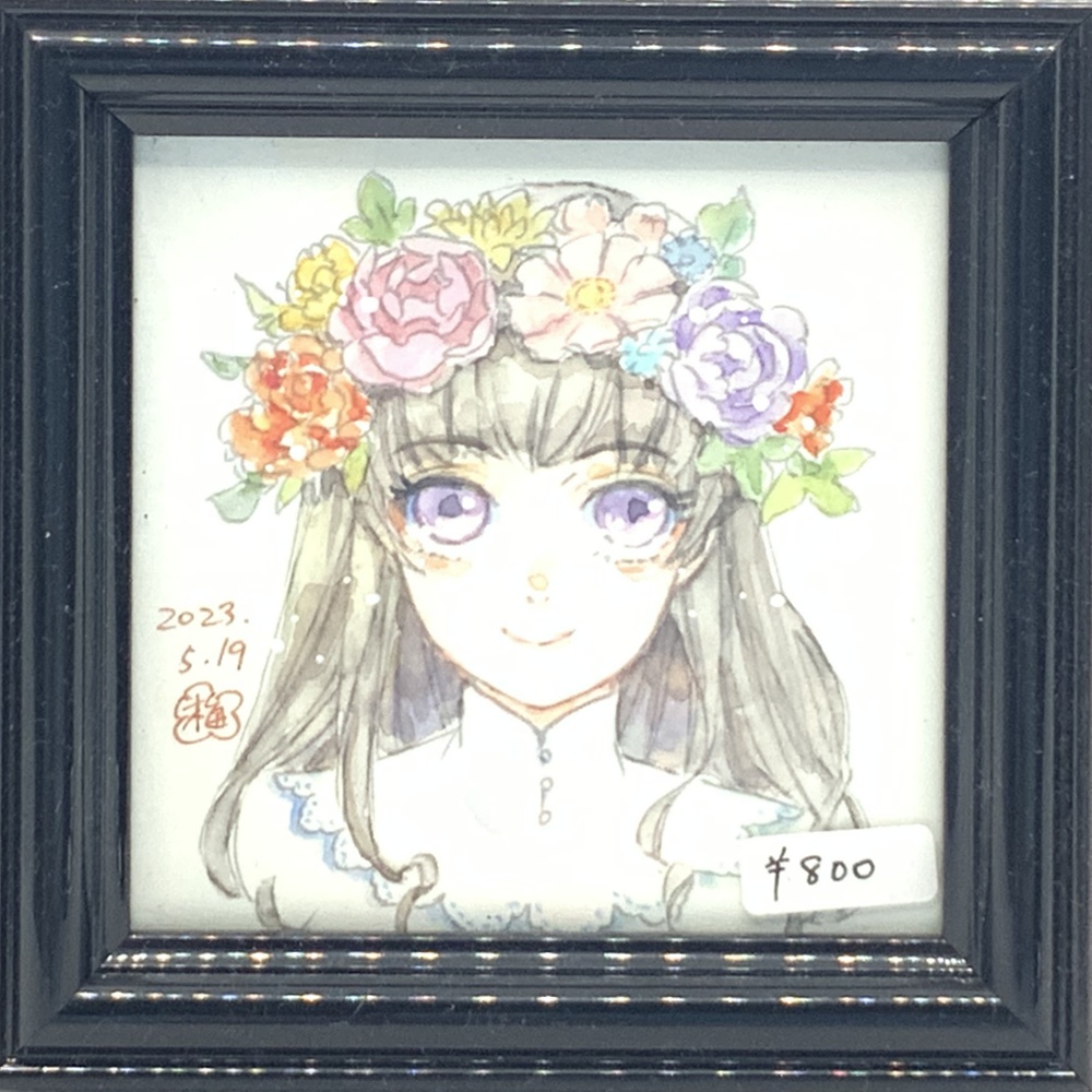 関西コミティア72持ち込み水彩原画等