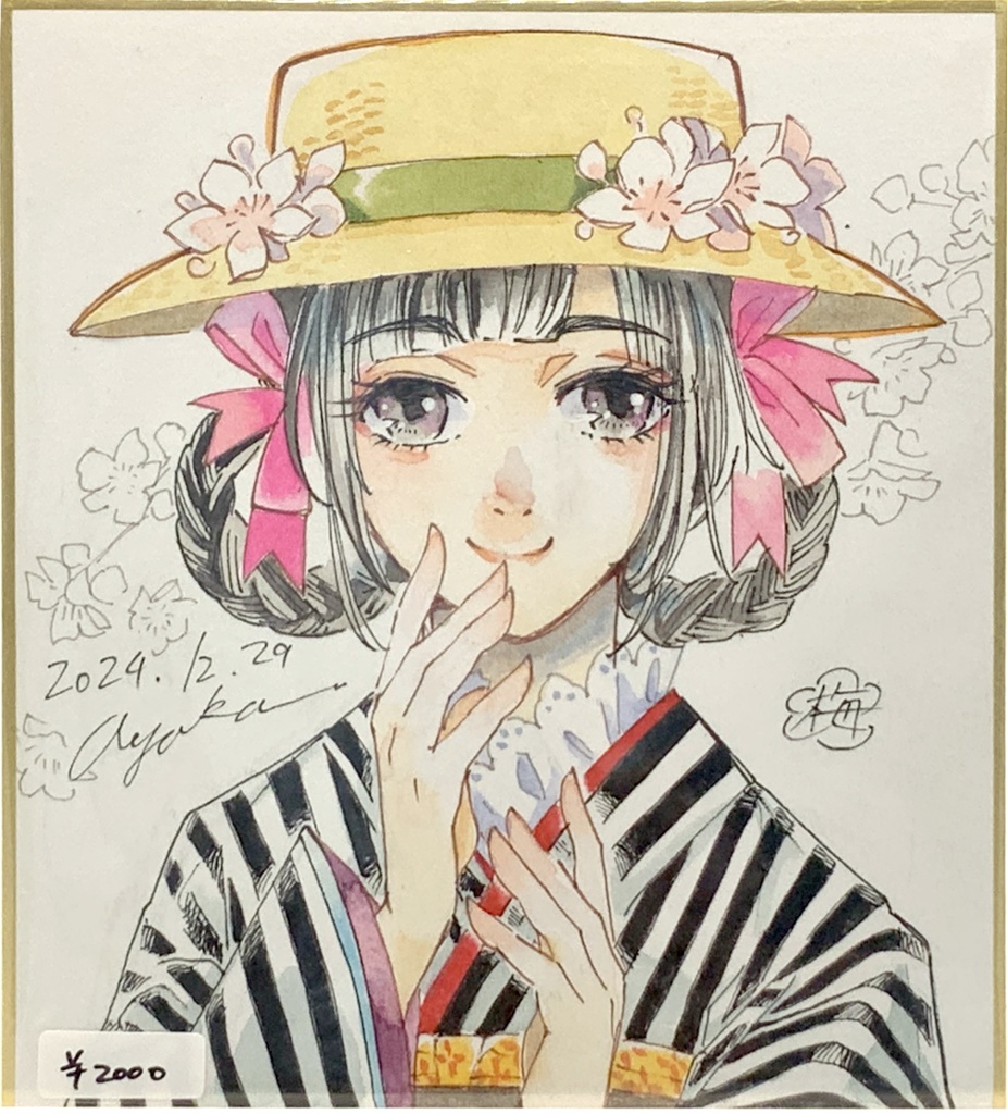 関西コミティア72持ち込み水彩原画等