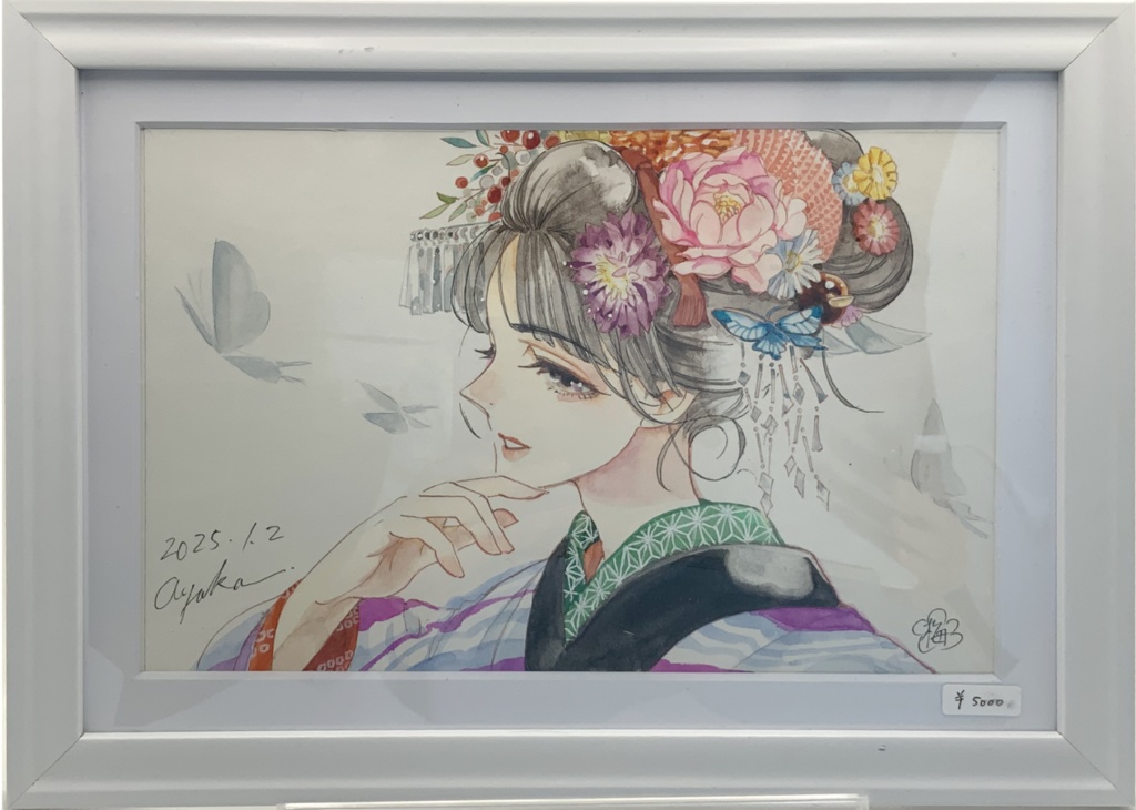 関西コミティア72持ち込み水彩原画等