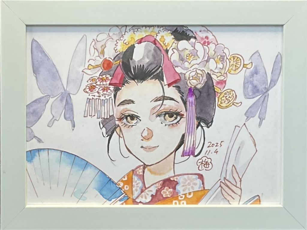 コミティア154持ち込み水彩原画