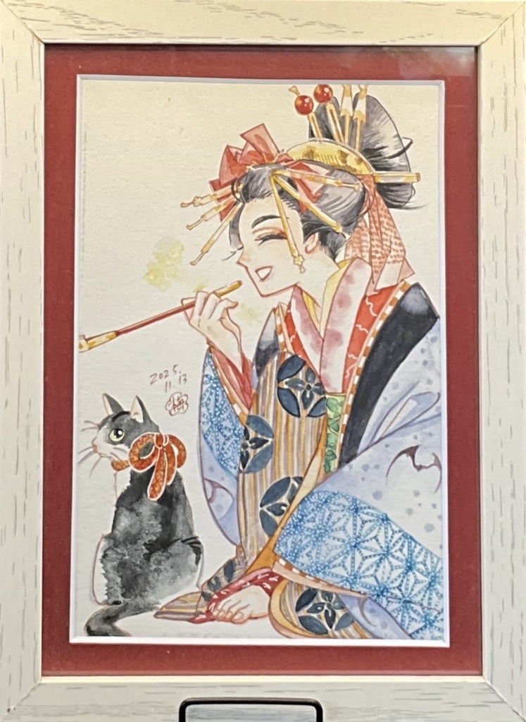 コミティア154持ち込み水彩原画