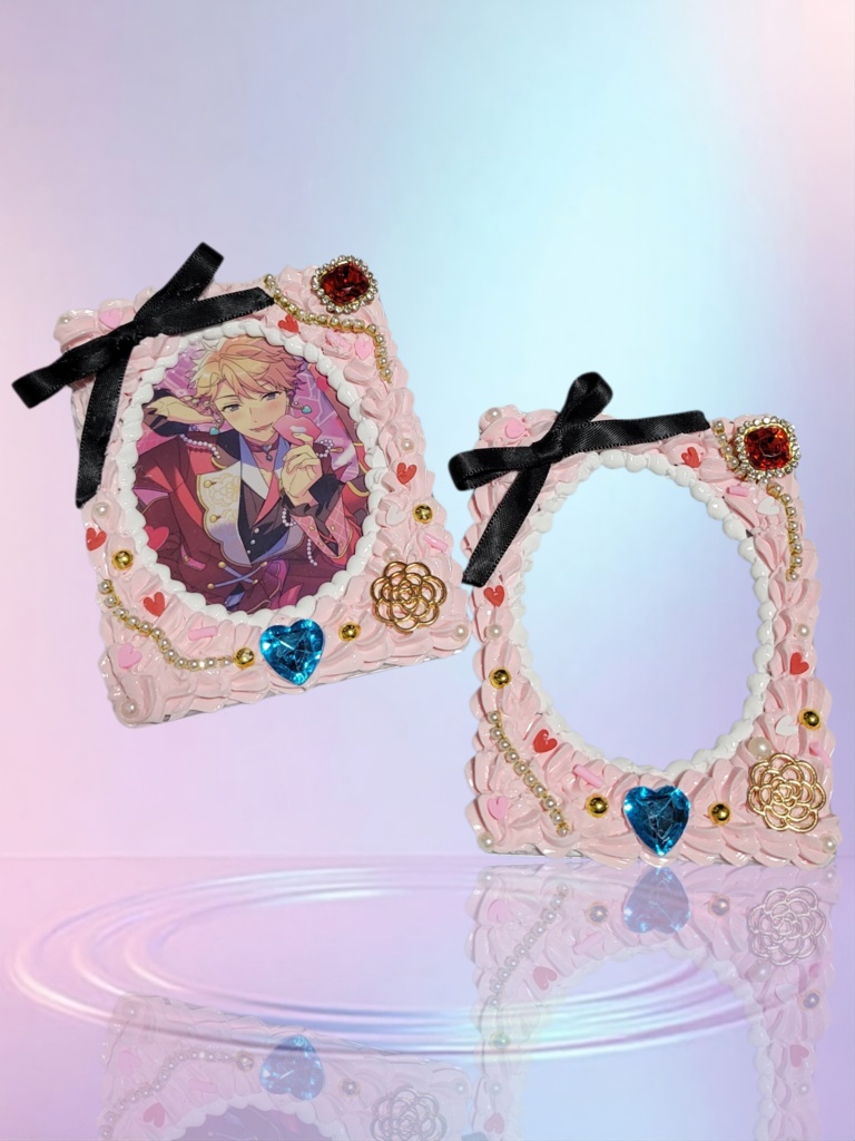 ホイップデコケース Heart collectorモチーフ