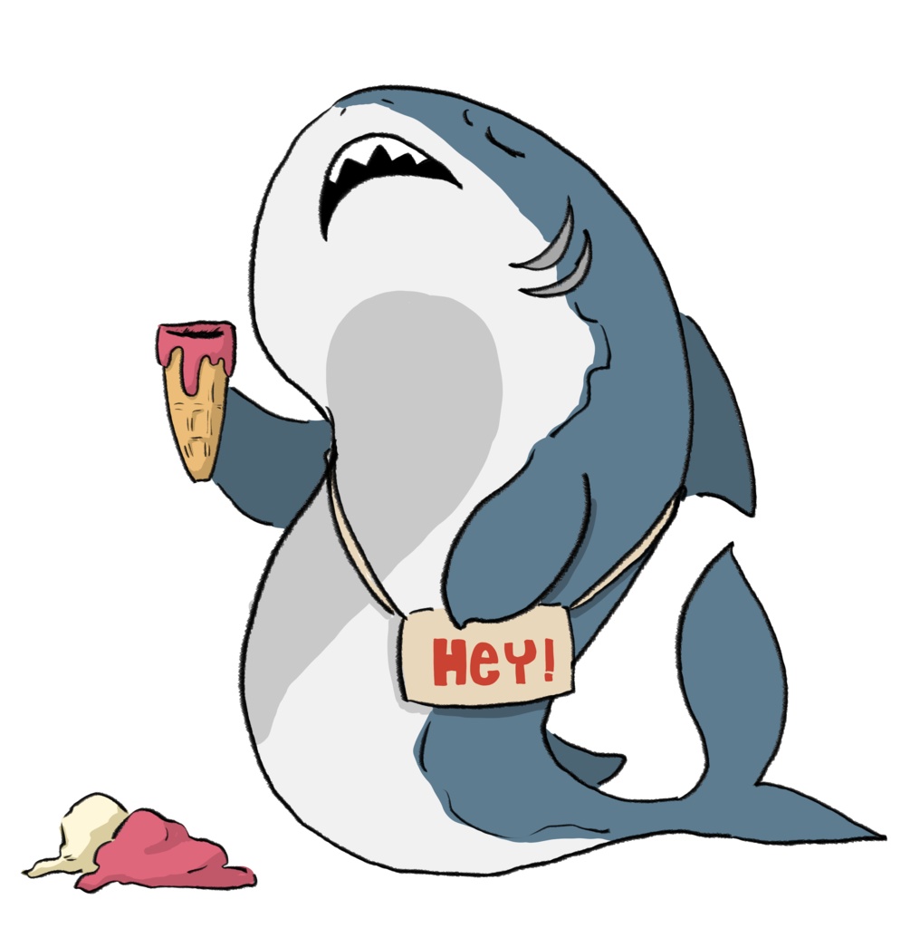 サメのサコッシュ