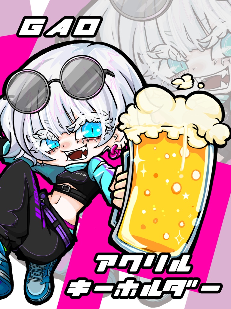 【KP】アクリルキーホルダー🍻