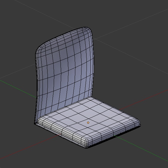 座椅子 3Dモデル