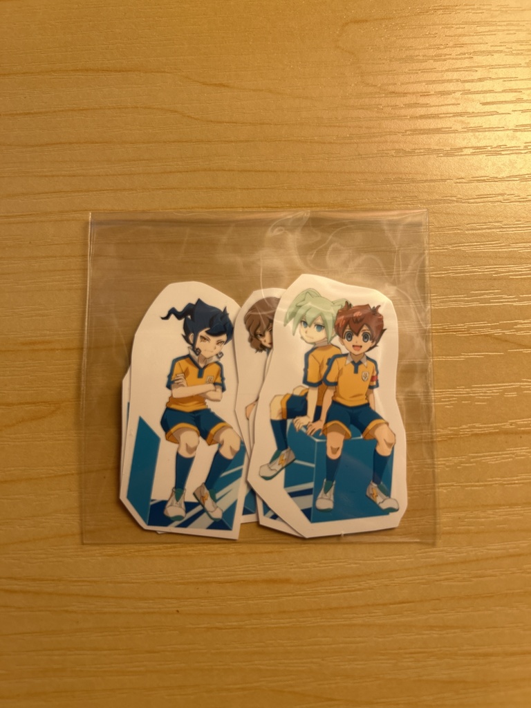 イラスト本表紙ステッカー