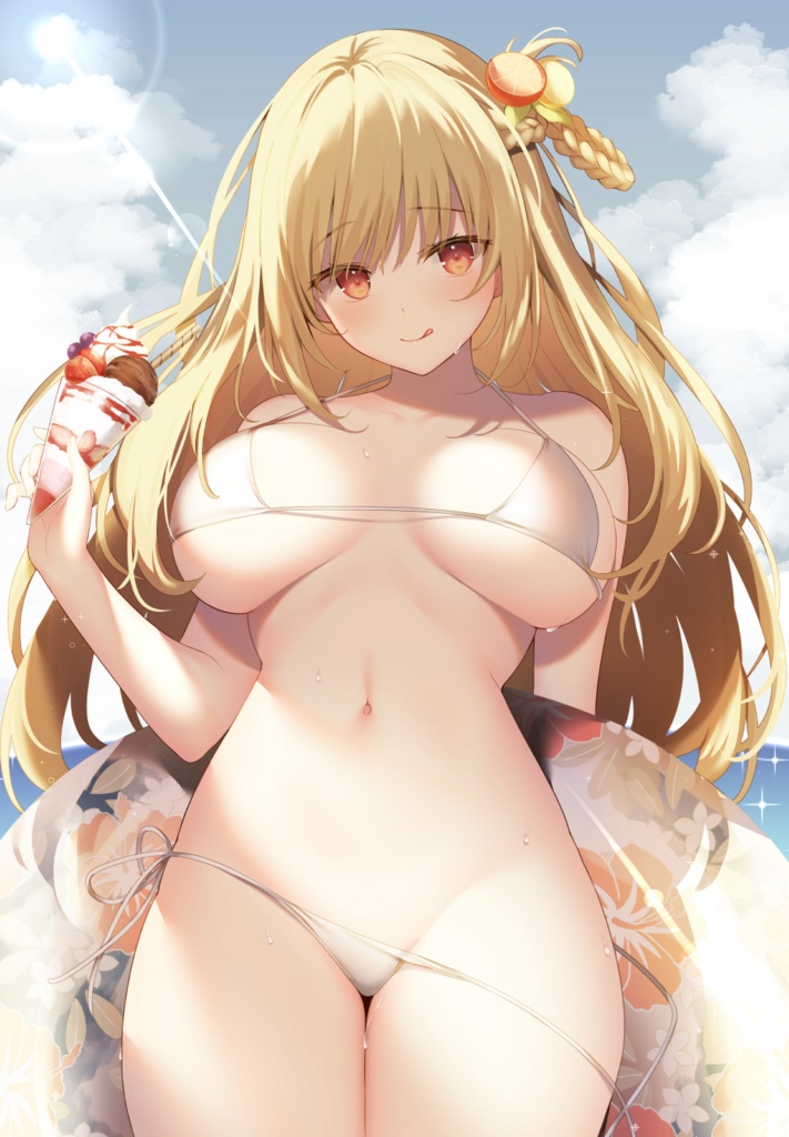 B2タペストリー：真夏のデート（健全ver.)《受注生産》