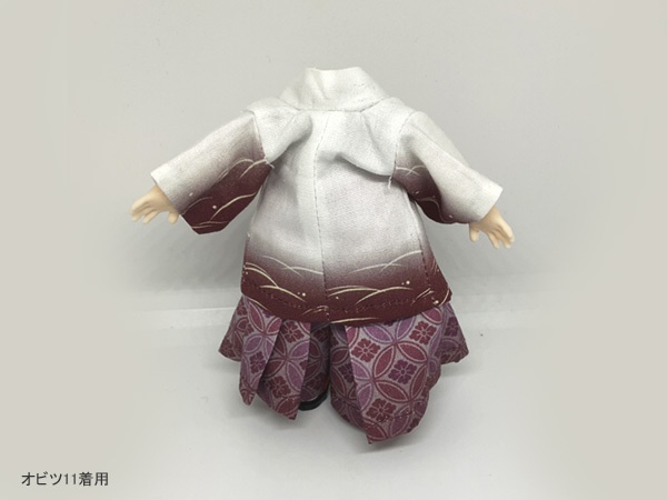 ねんどろいどどーる/オビツサイズの袴セット