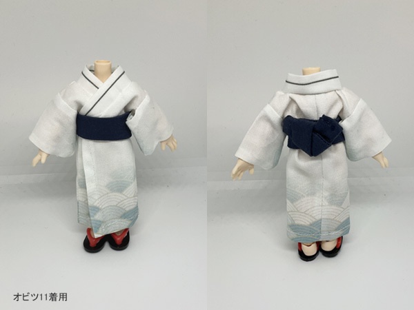 ねんどろいどどーる/オビツサイズの着物(羽織り付き)