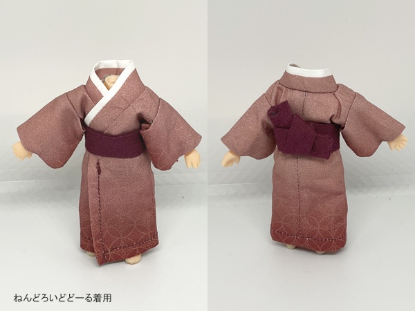 ねんどろいどどーる/オビツサイズの着物(羽織り付き)