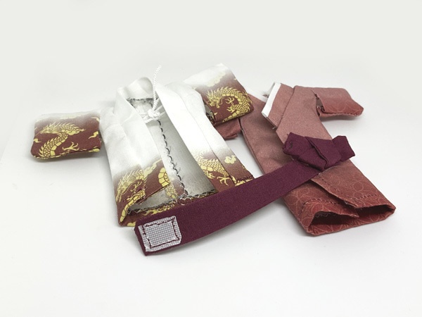 ねんどろいどどーる/オビツサイズの着物(羽織り付き)