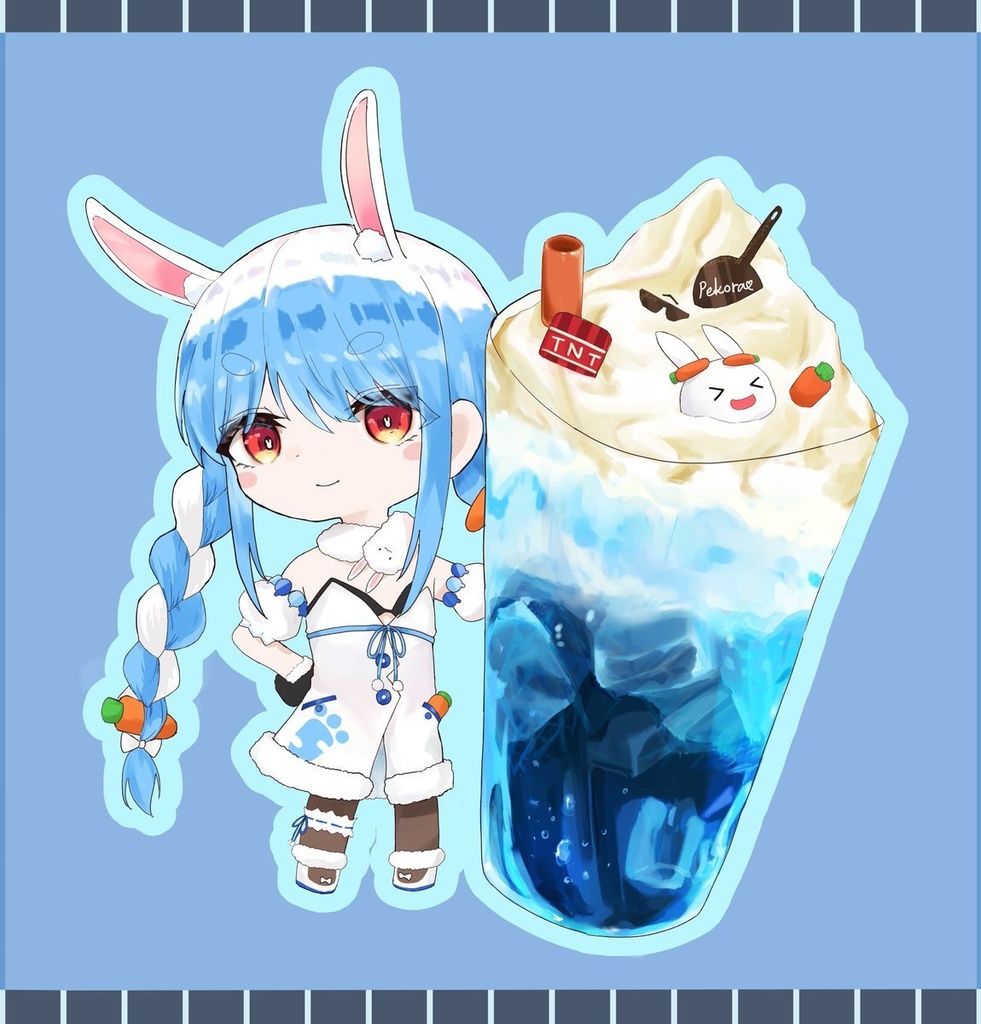 ぺこら アクリルキーホルダー