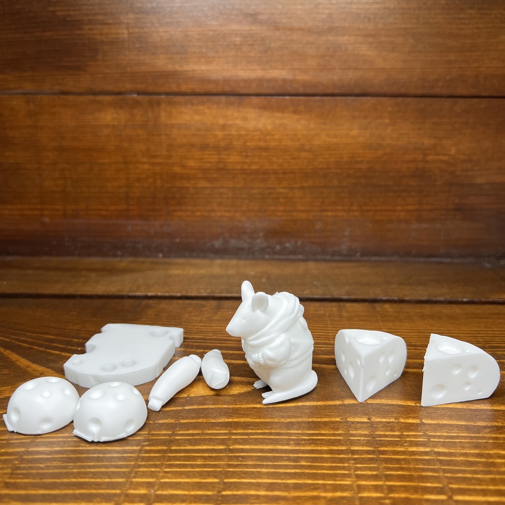 ねずみさんのフィギュアセット　ガレージキット