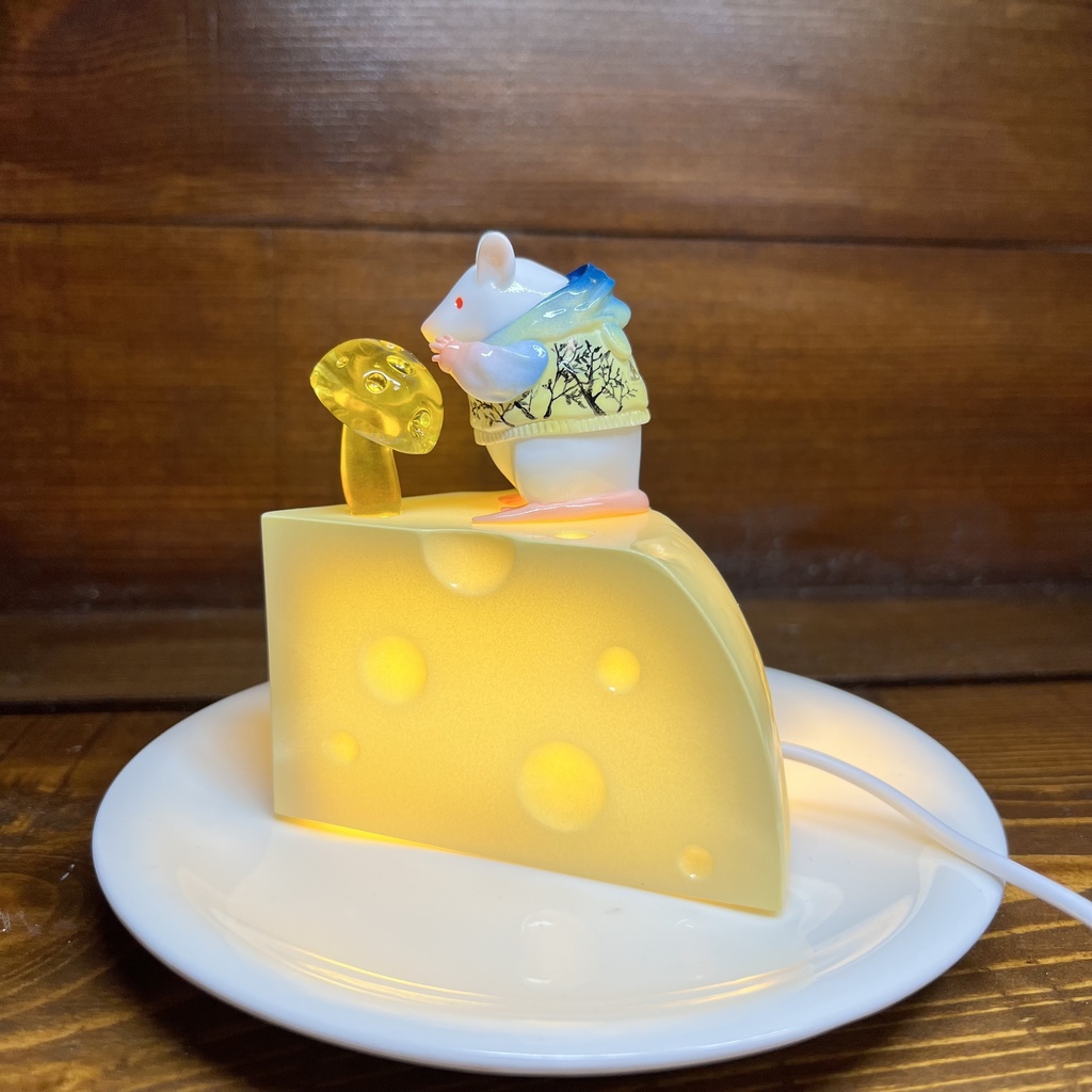 チーズランプ(夕暮れの木)