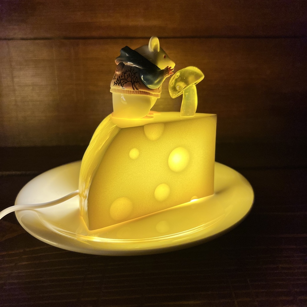 チーズランプ(夕暮れの木2)