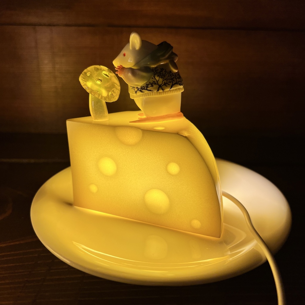 チーズランプ(夕暮れの木2)