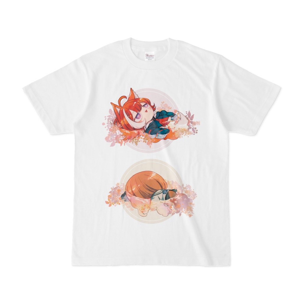 土左衛門サトたぬTシャツ
