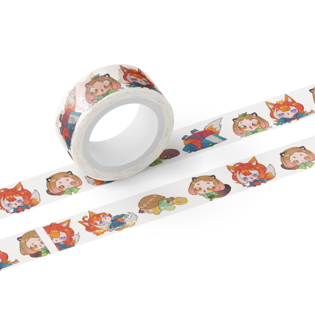 サトたぬマスキングテープ