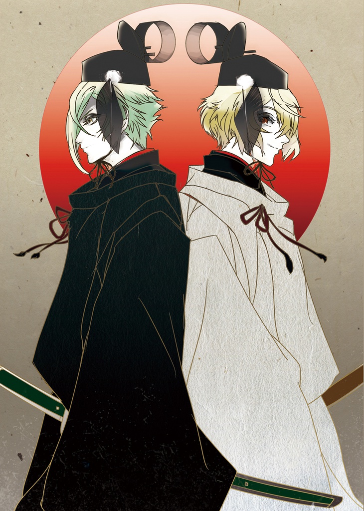 ★頒布終了★【あんしんBOOTHパック】お正月セット(君と綴る恋物語 壱と弐+特典冊子)ポスカ付き