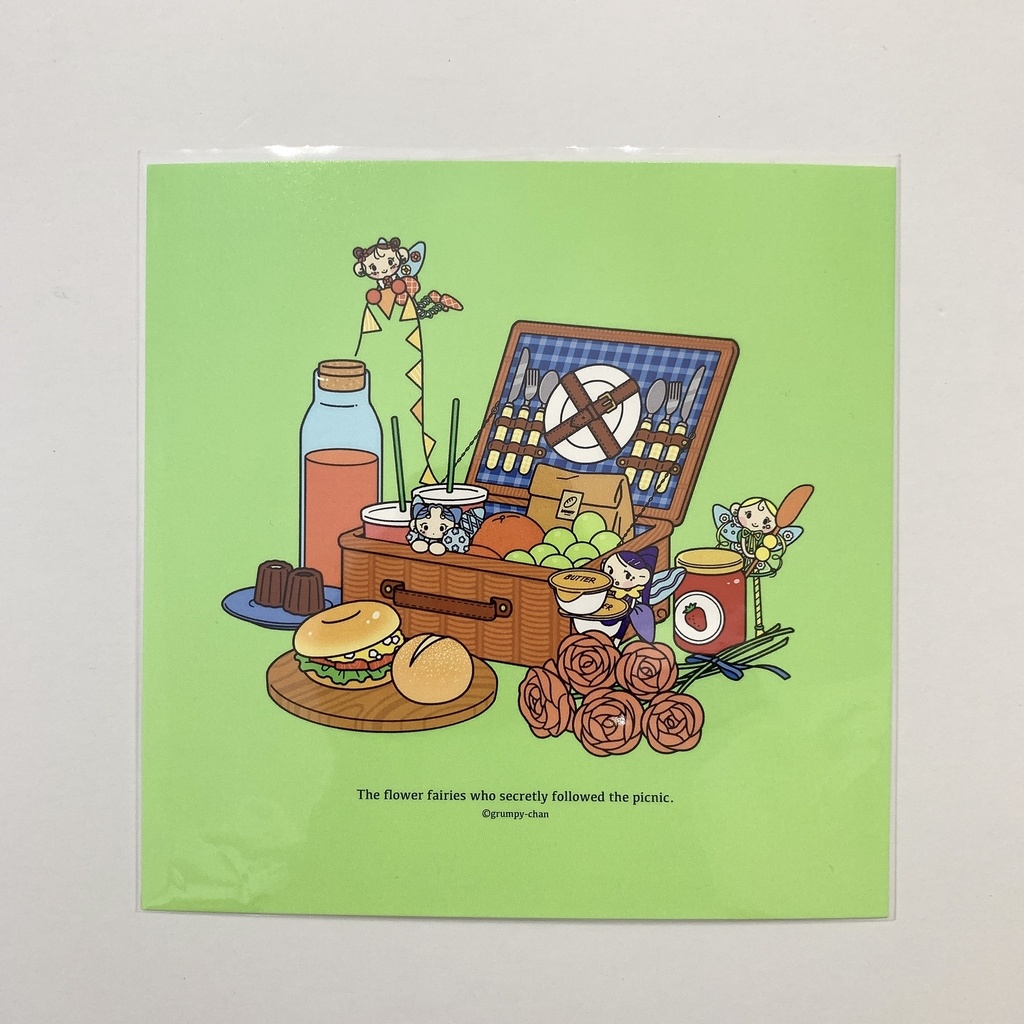 スクエアカード　ピクニック