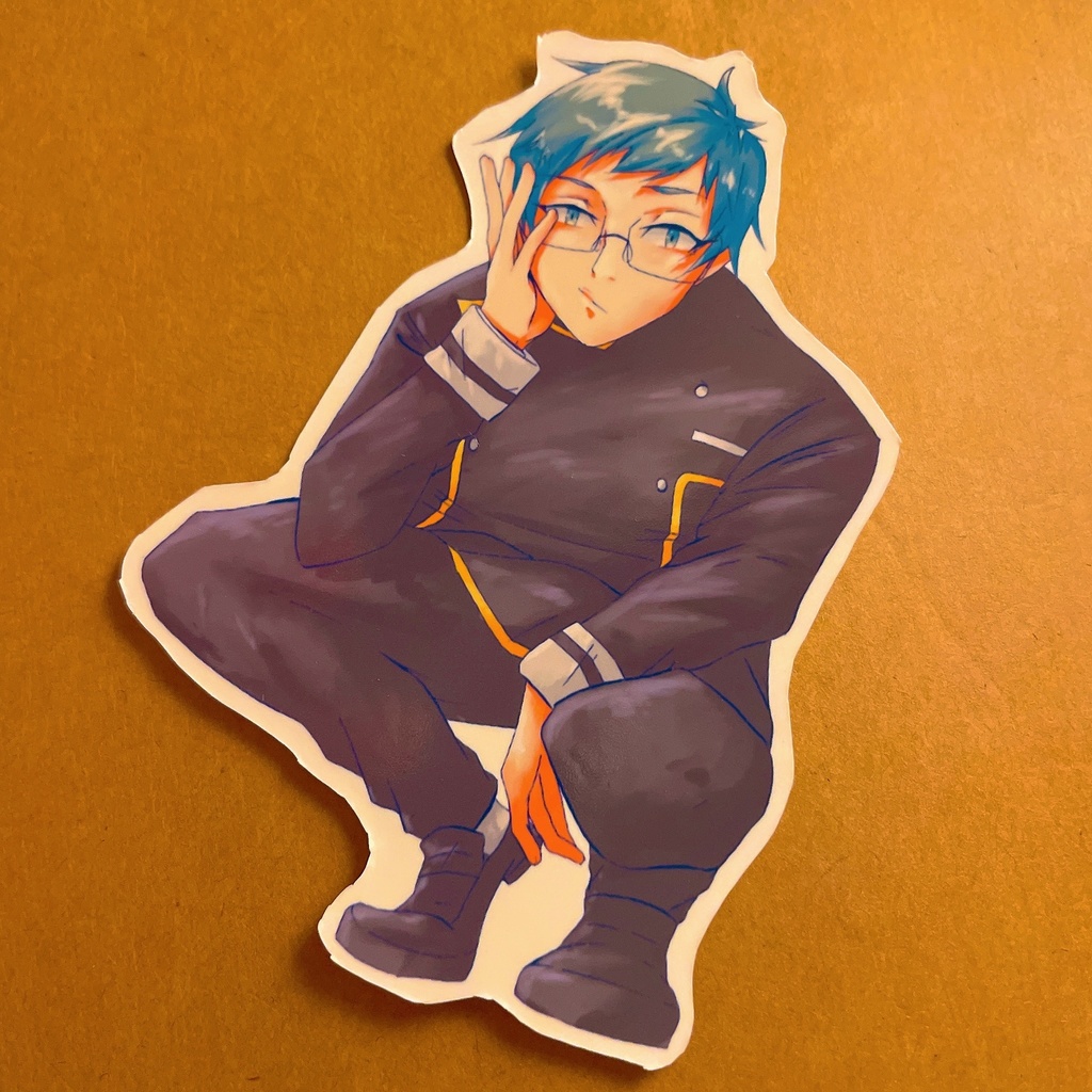 月英学園フレークシールセット Ver.生徒会