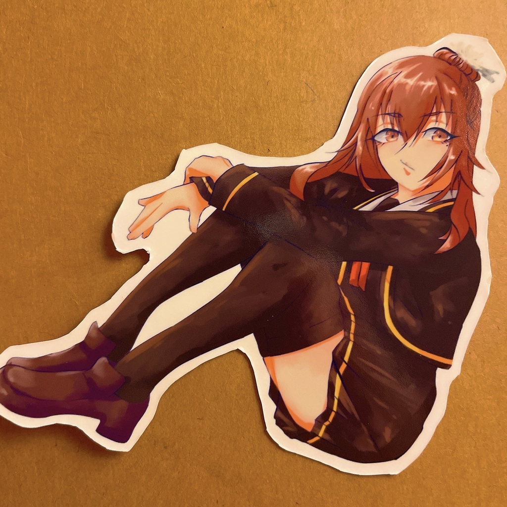 月英学園フレークシールセット Ver.生徒会