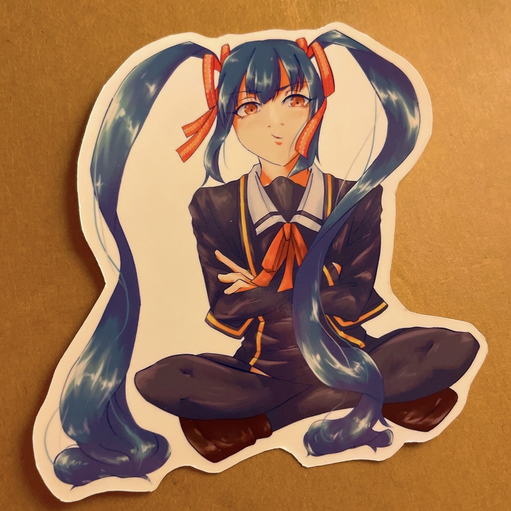 月英学園フレークシールセット Ver.生徒会