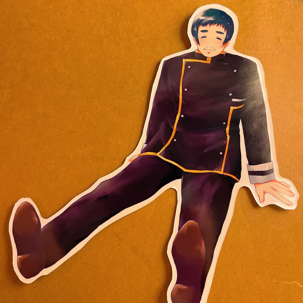 月英学園フレークシールセット Ver.生徒会