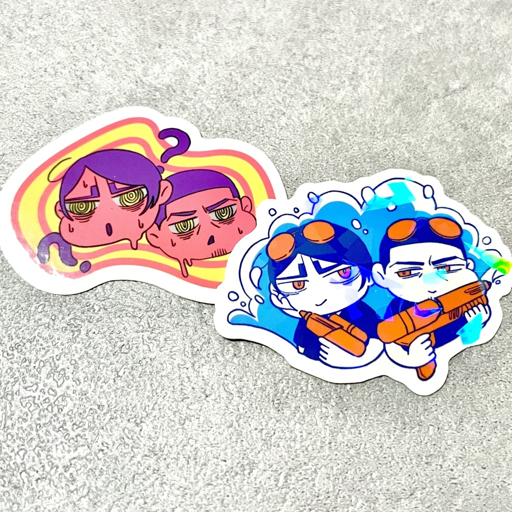 ステッカーセット【鯉月】