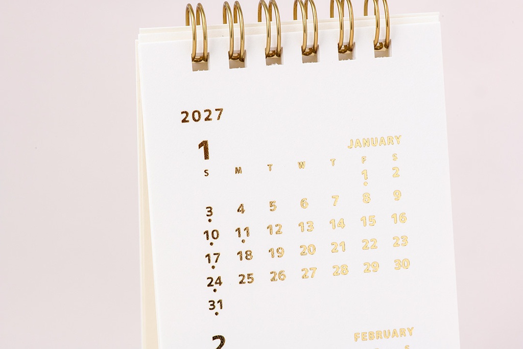 【予約＆数量限定】2027清澗寺家家紋カレンダー【同梱不可】