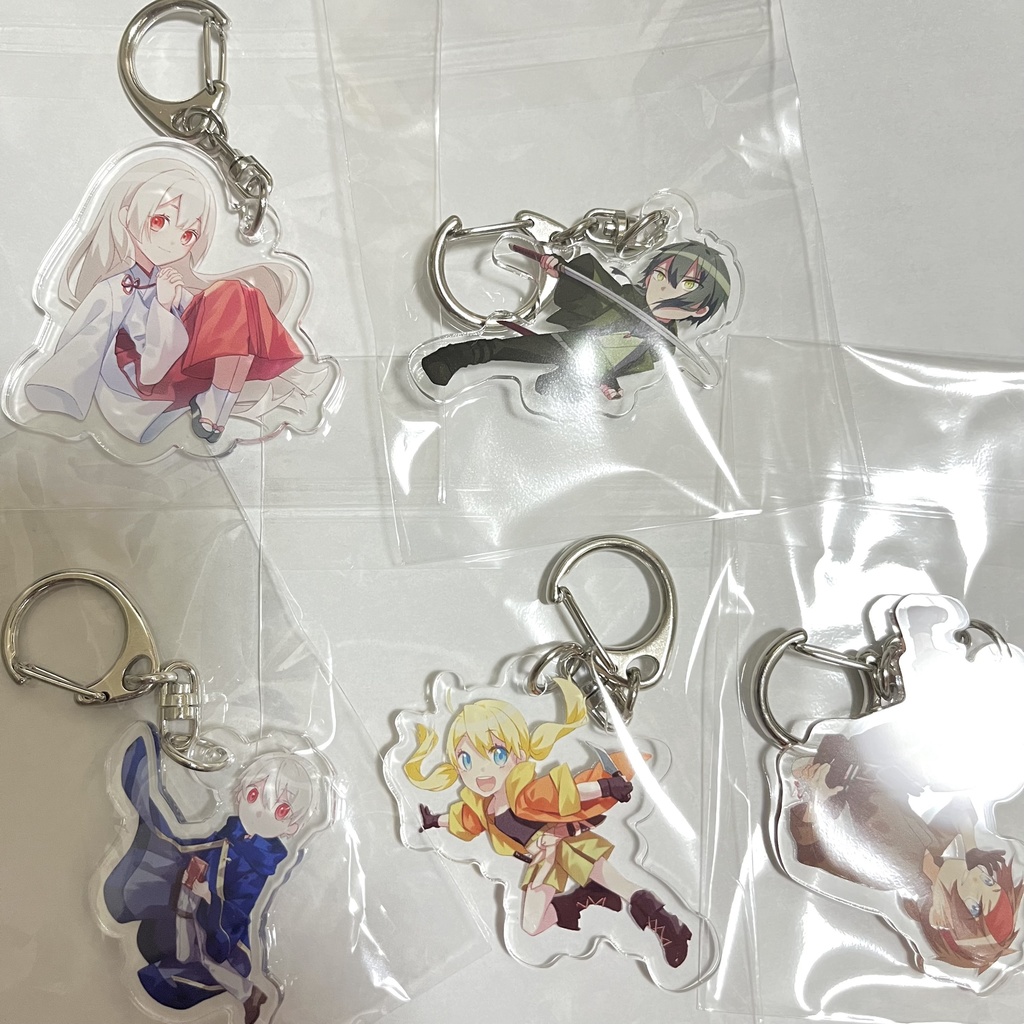 アクリルキーホルダー