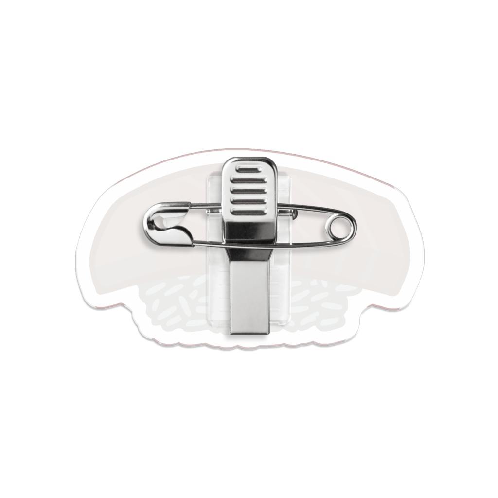 中とろのアクリルバッジ