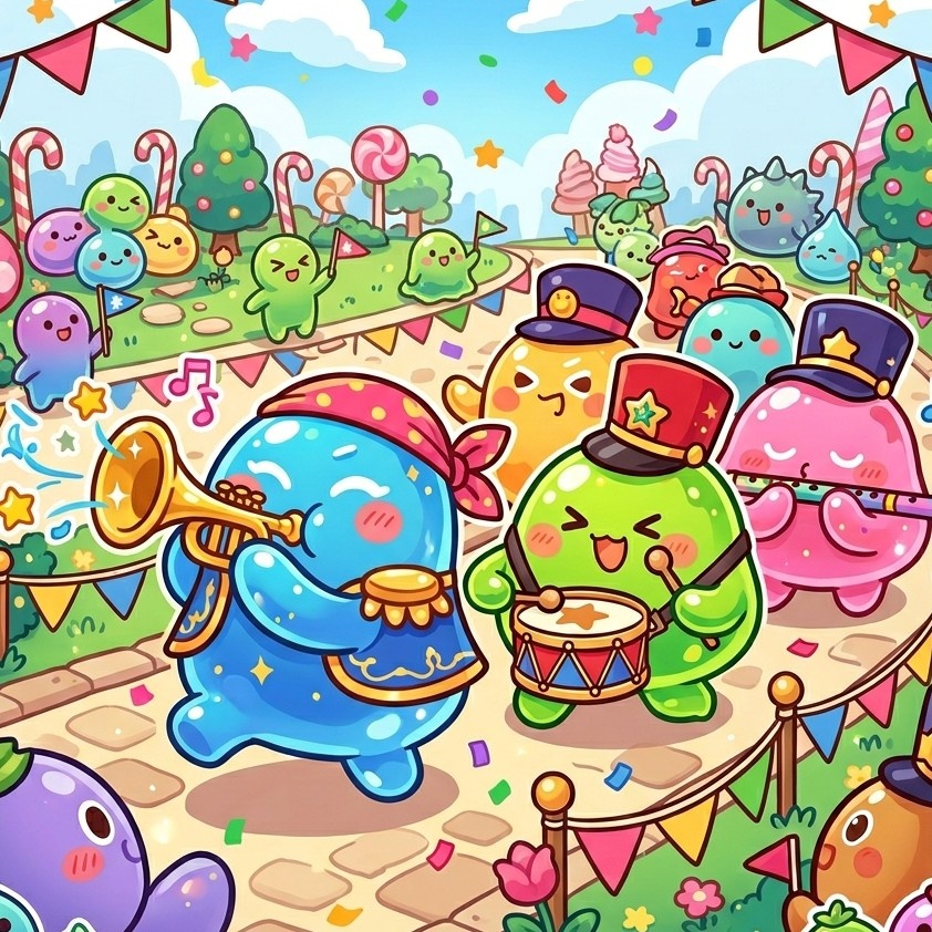 ​【フリーBGM】Cute Monster Parade