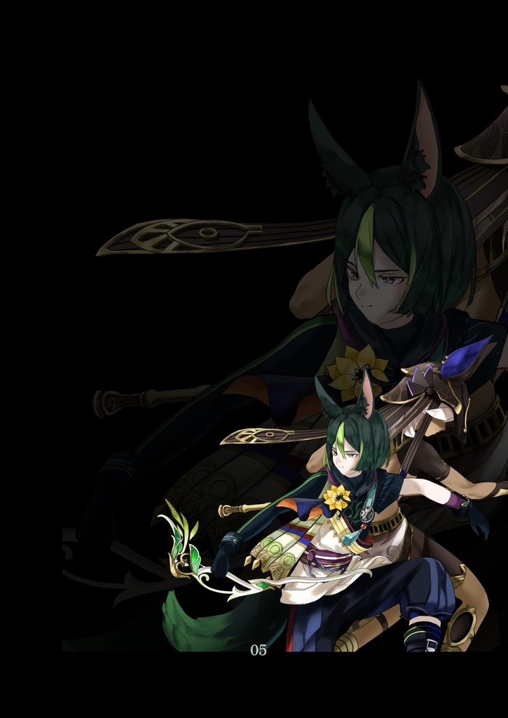 原神　イラスト集