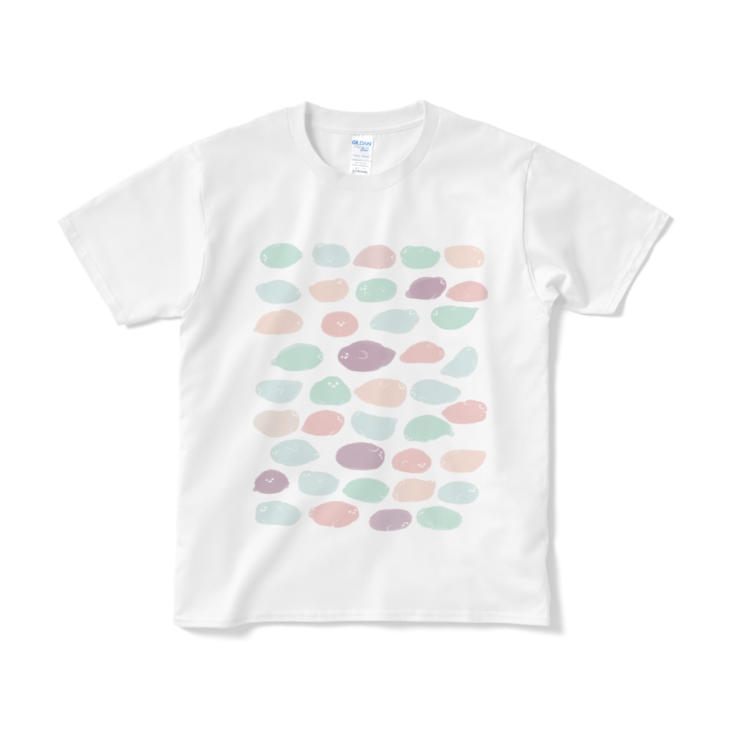 【短納期】筆跡よく見たらあざらしTシャツ