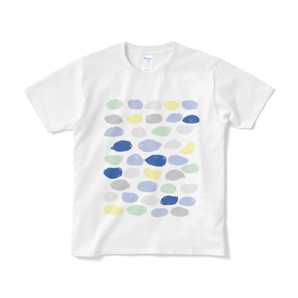 【短納期】筆跡よく見たらあざらしTシャツ