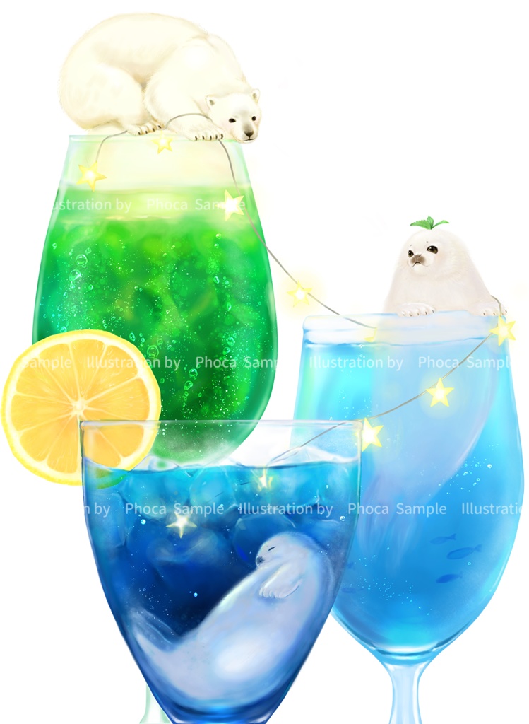 あざらしが涼しくなるTシャツ