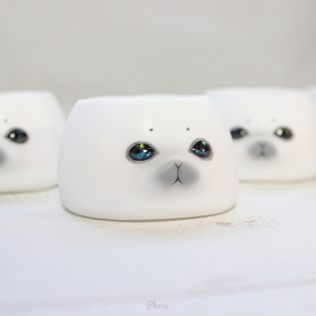 反抗期あざらしの植木鉢 Rebellious seal flower pot