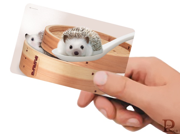 ICカードステッカー ハリネズミ