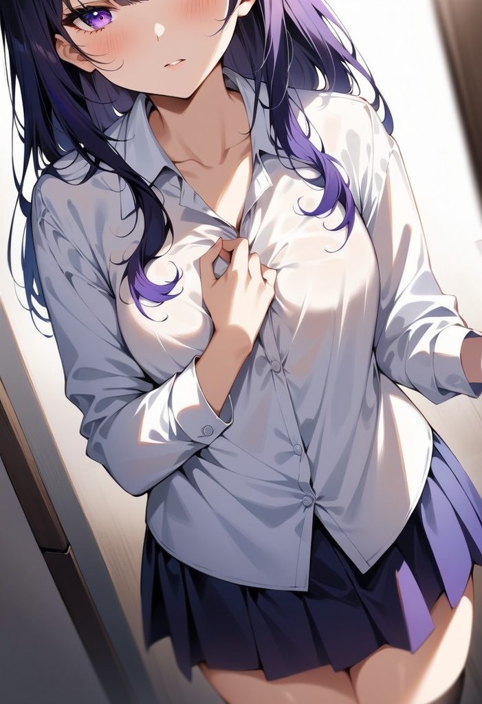 【健全】雷電将軍_制服