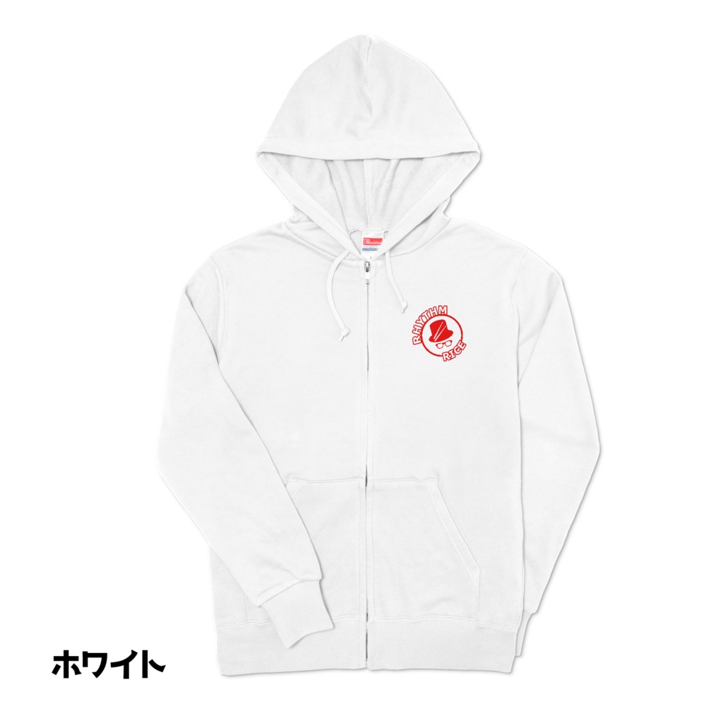 ジップパーカー【5色】