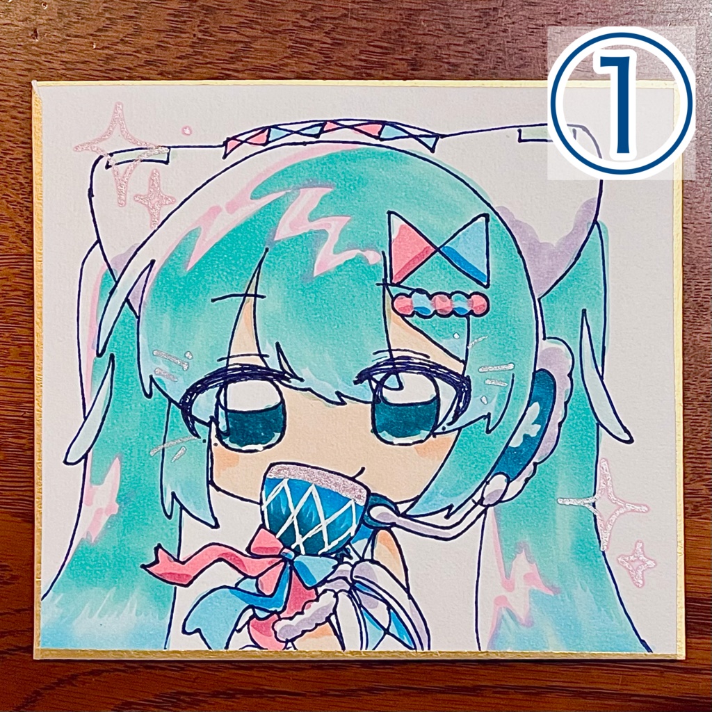 初音ミク マジカルミライ2020 WinterFestival ver. 色紙