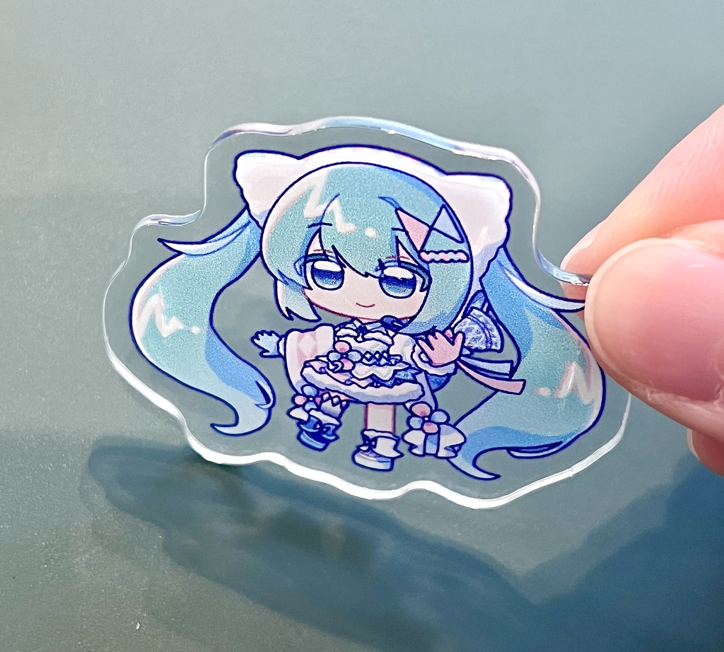 冬まつり　アクリルステッカー　（マジカルミライ2020WinterFestival）