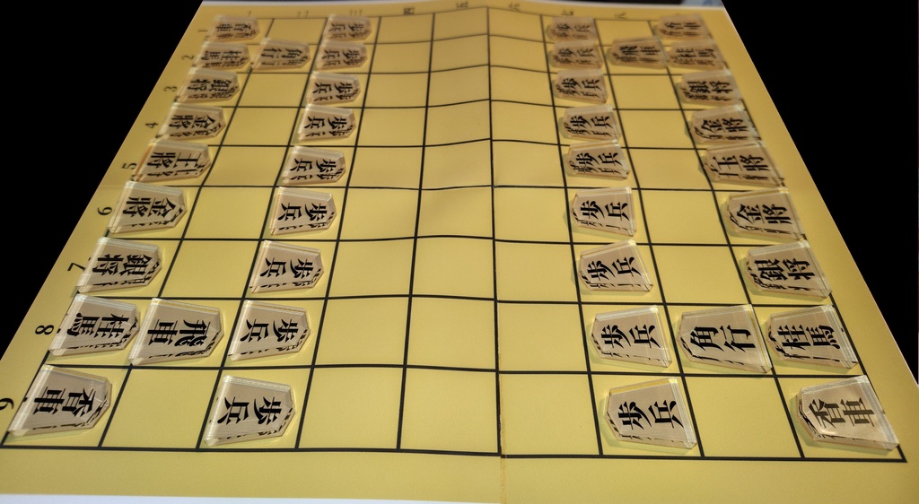 【アクリル将棋駒】将棋