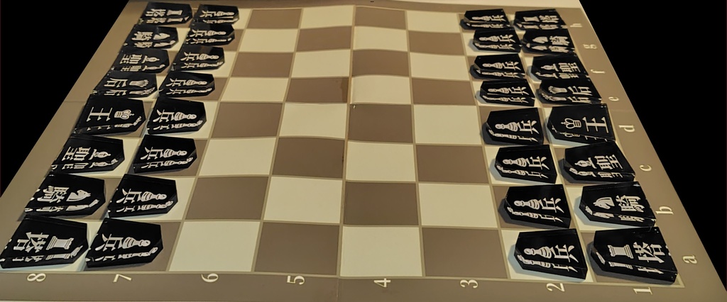 【アクリル将棋駒】チェス