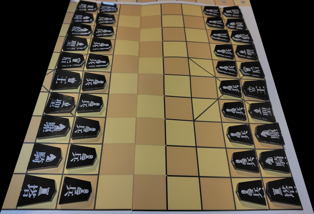 【アクリル将棋駒】カパブランカチェス・グランドチェス